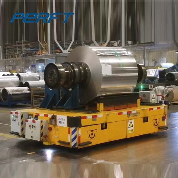 trackless transfer trolley with large table 5 tons